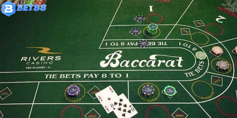 Game bài casino BET88 Baccarat được yêu thích